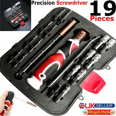 £4.95 • Buy 19pcs Multi-functional Screwdriver & Socket Set Torx Hex Magnetic Repair Kit Bit