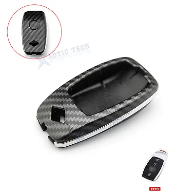 Carbon Fiber ABS Hard Key Fob Protector For Mercedes Benz GLK GLA A C E S-Class • $12.99