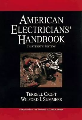 $14 • Buy American Electricians' Handbook By Croft, Terrell