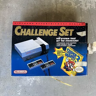 *BOX ONLY* Nintendo Entertainment System NES Challenge Set Box • $99