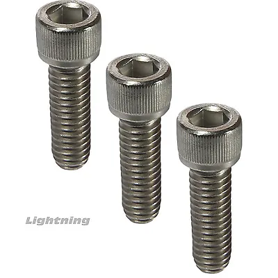 10-32 Socket Head Cap Screws Fully Threaded 18-8 Stainless Steel Allen Qty 50 Pc • $7.87