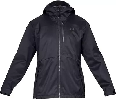 Men's Under Armour Porter Coldgear 3 In 1 Jacket Black Size 2XL XXL #1316018-001 • $124.97