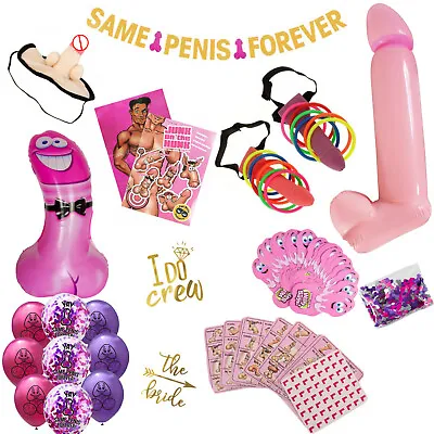 Hens Party Games Bachelorette Dick Willy Penis Hoopla Ring Toss Hen Night Decor  • $62.99