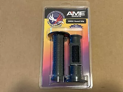 Ame Bmx Round Grips Black GT03243 • $12.95