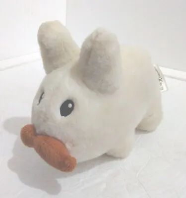 Kidrobot 7  White Labbit Mustache Plush Frank Kozik Stuffed Toy Pop Art Limited • $19.99