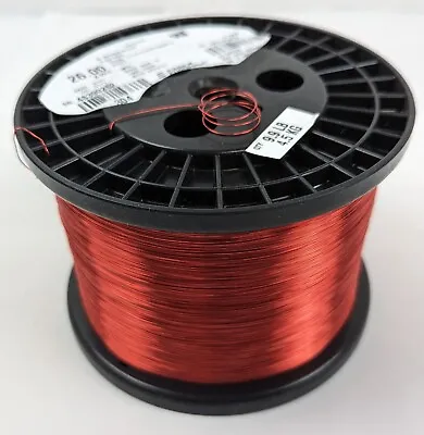 Essex Magnet Wire C141XX00260001A Red 26AWG Soderon FS/155 9.9lbs NEW • $299.87