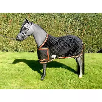 Ruggles Shetland-Miniature-Donkey Velvet Show And Competition Rug - Black Velvet • £37