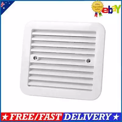 RV Fridge Vent With Fan Silent Trailer Caravan Side Air Ventilation Exhaust Fan • $50.37