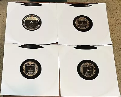 LOT OF 4 Brunswick 10  Vintage 78rpm Records 1924-27 2568 3464 3472 3540 • $14