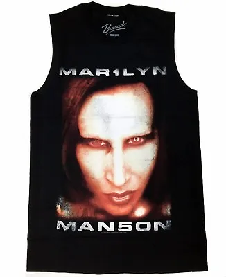 Marilyn Manson BIGGER THAN SATAN Tank Top T-Shirt NEW Licensed & Official RARE • $23.99