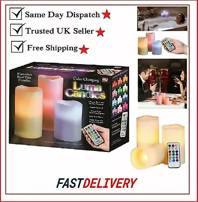 For Every Occasion Color Changing  Candles 12 LED Colors Perfect • £12.99