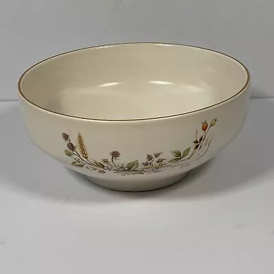 Marks And Spencer Harvest Pattern Footed Fruit Salad Serving Bowl 8  20.5cm • £24.99