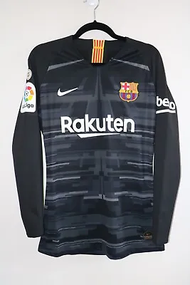 FC BARCELONA 2019/20 M Home Player Issue Jersey Shirt Ter Stegen Match Worn • $250