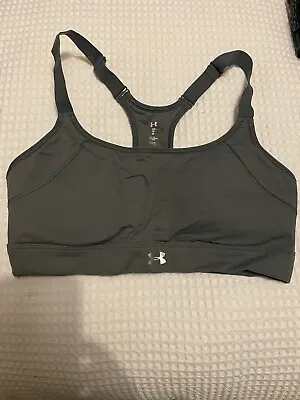 Grey Women’s Under Armour Sports Bra Size Medium • £9