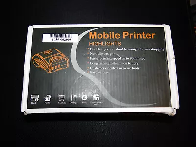 MUNBYN POS Receipt Printer Android Bluetooth Mobile Wireless 58mm IMP001 Series • $54.99