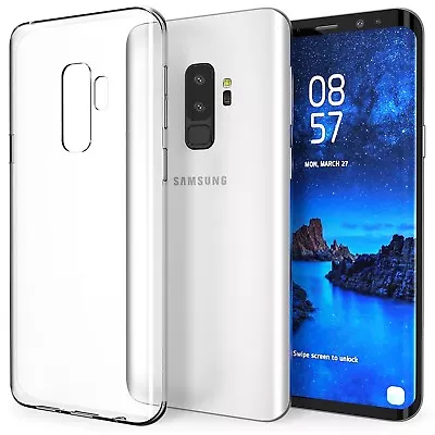 $9.95 • Buy Soft Durable Premium Crystal Clear Cover Case For Samsung Galaxy S9 S9+ S8 S8+