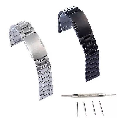 Stainless Steel Watch Wrist Band Links For Fossil Q Founder 2.0 Marshal Wander • $9.88