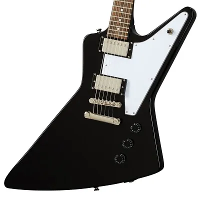 Epiphone Inspired By Gibson Electric Guitar Explorer Ebony With Gig Bag • $659.99