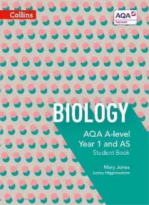 AQA A Level Biology Year 1 And AS Student Book (AQA A Level Science) Jones Mar • £3.36