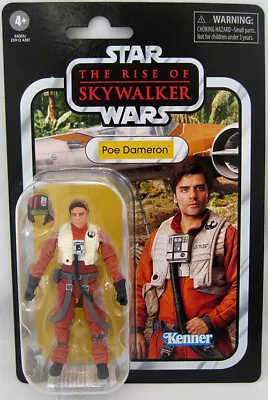 Star Wars Vintage 3.75  Action Figure (2019 Wave 9) - Poe Dameron VC160 • $33.59