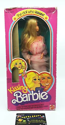 1978 - Vintage Barbie Kissing Barbie Doll The Doll Who Kisses Mattel No. 2597 • $91.98