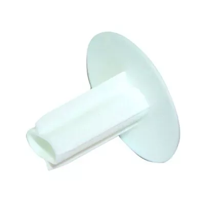 Cable Hole Tidy Grommet Twin White 2 X 7mm 50 • £13