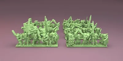 Orcs - Orc Warriors (Updated) - Warmaster Revolution - Detailed Miniatures • £7