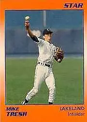 1990 Lakeland Tigers Star Minor League Card #24 Mike Tresh - NM-MT • $4.95