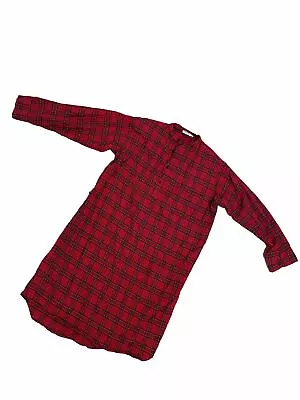 Magee Ireland Night Shirt Men’s Xxl Red Plaid Made In Ireland 109% Cotton • $15