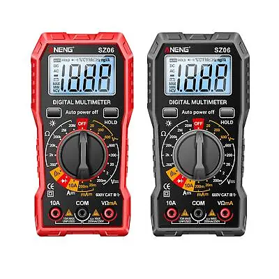 Electrical Multimeter Handheld Tool Multifunction Smart Tester Voltage Meter For • £11.88