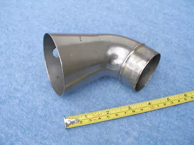 RARE ORIGINAL HORN ELBOW FOR VICTOR  SCHOOLHOUSE  MACHINE - The LARGER SIZE ONE • $350