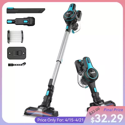 INSE N5S Cordless Handheld Stick Upright Vacuum Cleaner|Certified Refurbished @ • $37.99