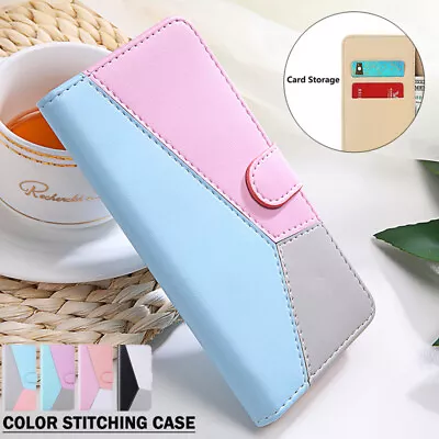 For OPPO Reno 4Z 5G A72 A52 A92 A32 A53S A9 A5 Case Leather Wallet Flip Cover • $12.99