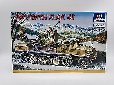 Italeri 1/35 German SWS With Flak 43 Halftrack - NEW Kit - Sealed Bags • $26.99