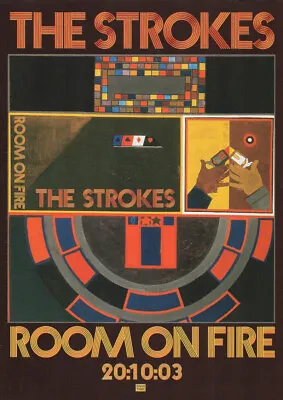 The Strokes - Room On Fire Out 20-10-03 - Full Size Magazine Advert • £5.99