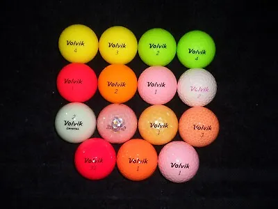 15 Volvik Vimax & Assorted Golf Balls • $25