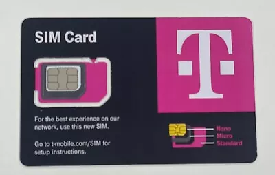 T-Mobile ESIM/$35 With 12GB & Unlimited TalkTexts I 30 Days • $19.99