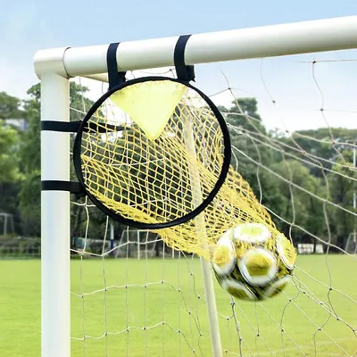 Football Net Soccer Top Bins Soccer Target Goal For Kicking Accuracy Training • £8.99