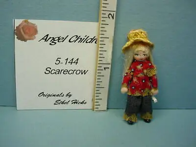 $36.99 • Buy  Miniature Ethel Hicks Angel Children  Scarecrow  Doll #5-144