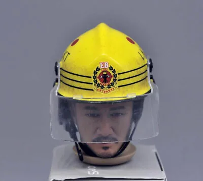 £5.99 • Buy EB 1/6th Fire Fighting Hero Firefighter Helmet Model For 12  Doll Toys