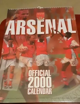 £4.99 • Buy Arsenal Calendar 2000 Sealed