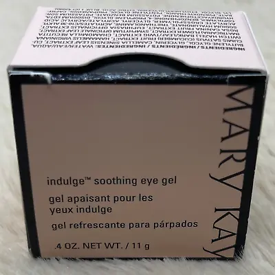 Mary Kay Indulge Soothing Eye Gel Nib Full Size Jar Cooling Under Eyes Gel • $22.97