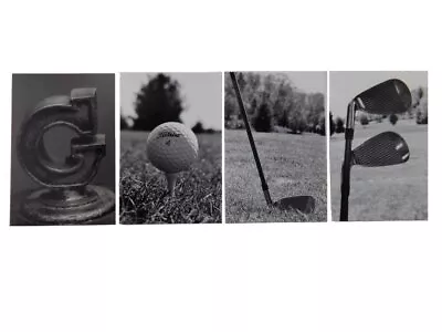 GOLF Pics Only Photograph Word Letter Art Alphabet Home Decor Office Gift • $14.99