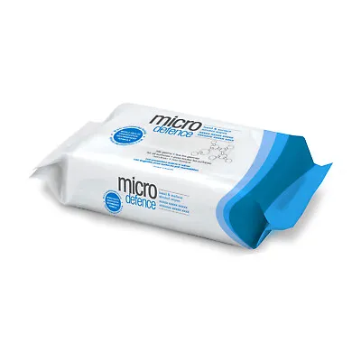Micro Defence Hand And Surface Alcohol Wipes 100 Pack Hydro 2 Oil - Hygiene • $11.95