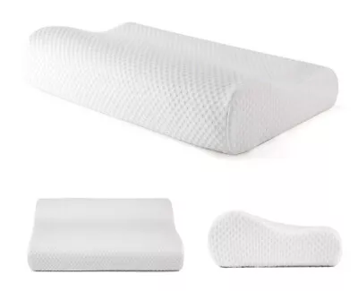 Tektrum Cervical Memory Foam Pillow Contour Pillow For Neck Shoulder Pain (001) • $31.95