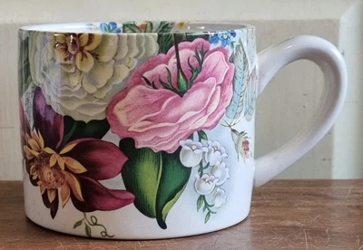 £24 • Buy Vintage James Kent Old Foley Staffordshire Floral Porcelain Mug 250ml
