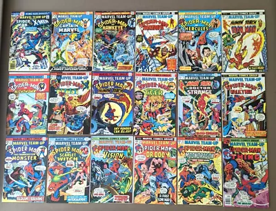 Marvel Team-Up Lot Of 18 Spider-Man: Annual #11622252829 33-3638-4447 NM • $99.95