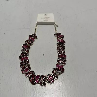 J. Crew Multicolor Rhinestone Necklace E31 • $20