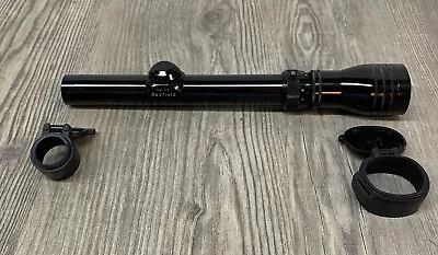$219.99 • Buy Vintage Redfield 1 3/4-5x Wide Angle Reticle Variable Rifle Scope With Covers