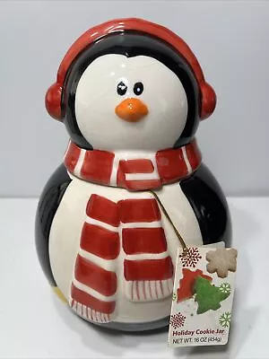 Vintage Penguin Cookie Jar With Original Tag • $17.49